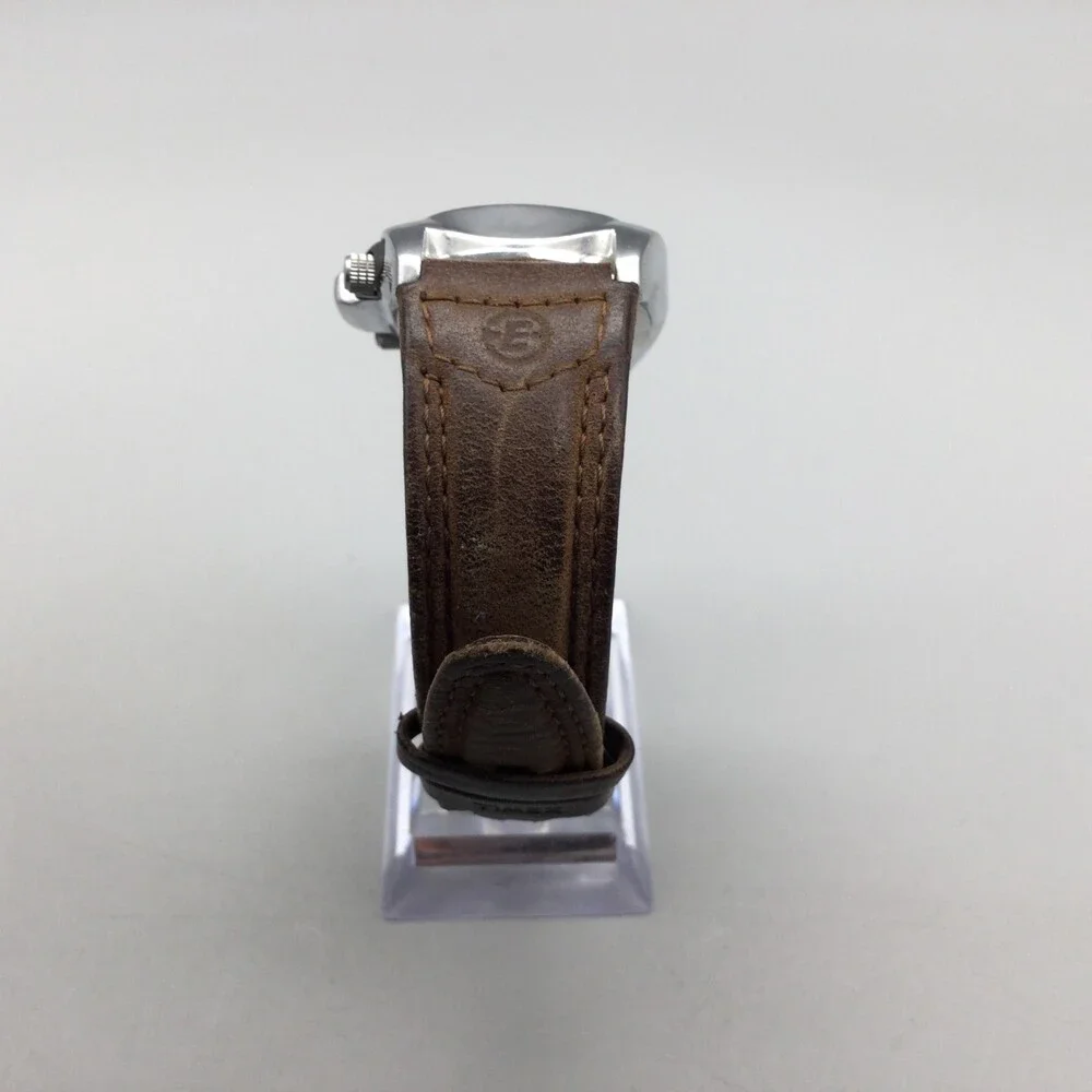 Timex Expedition Dual Time Watch Men 36mm Silver Tone BROKEN PARTS OR REPAIR - Picture 4 of 14